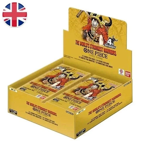 One Piece OP-17 – The World’s Strongest Warriors – Display 24 Buste + dashpack